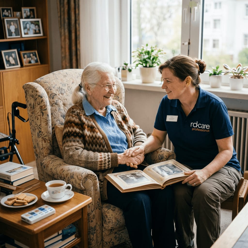 Mit rd-care genießen Sie individuell abgestimmte Pflege